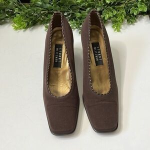 Stuart Weitzman Pump vintage Sz 10 brown